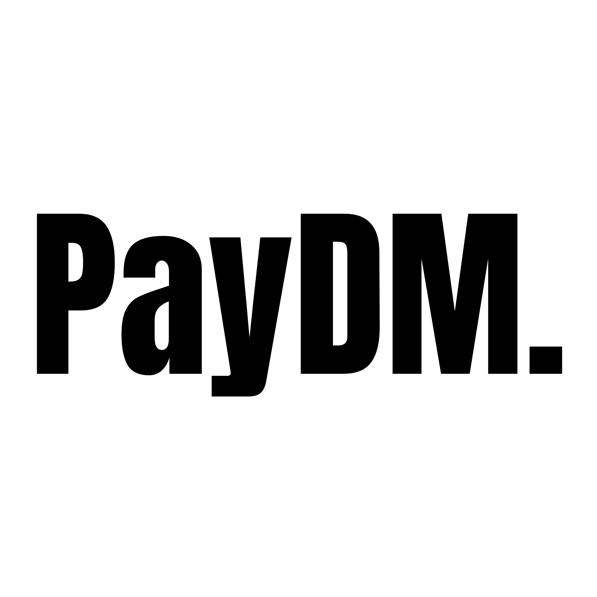 PayDM official square logo